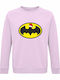 Sweatshirt Batman Rosa