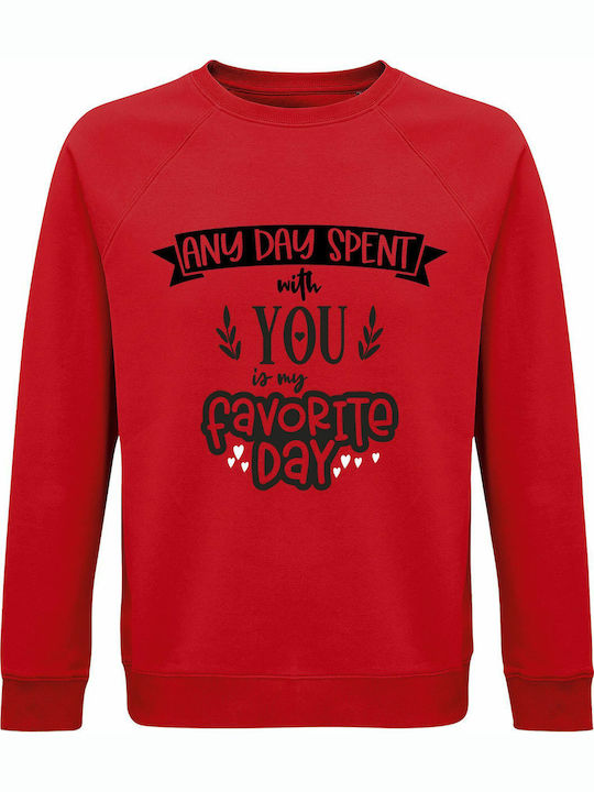 Day Sweatshirt Red