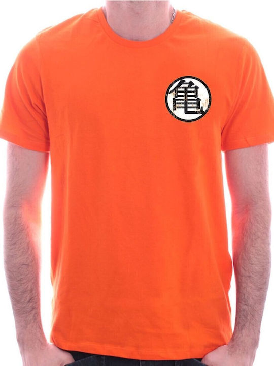 T-shirt Dragon Ball Z Logo σε Πορτοκαλί χρώμα