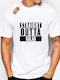 T-shirt "Straight outta Gulag" σε Λευκό χρώμα