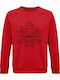 Winter Sweatshirt Red