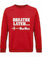 Later Sweatshirt Red