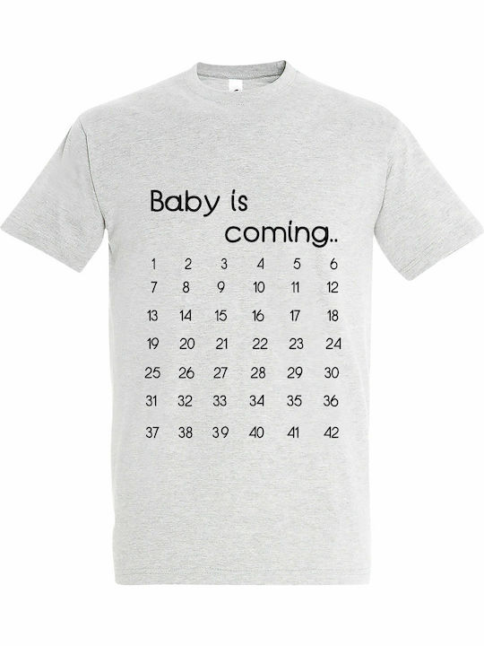 Baby T-shirt Gray Cotton