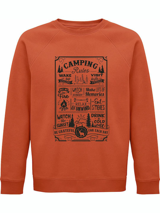 Rules Sweatshirt Orange