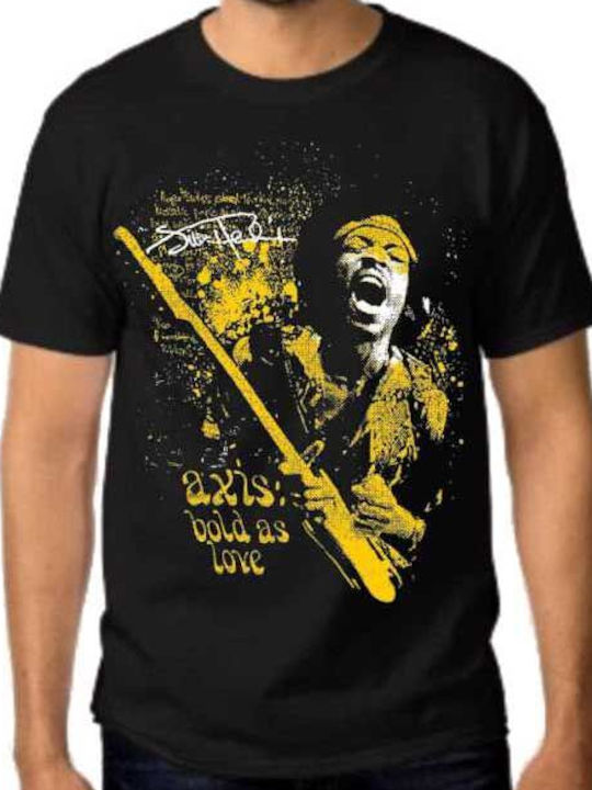 Jimi Hendrix T-shirt Schwarz