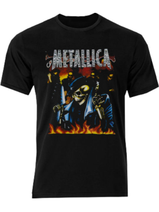 Tricou Metallica Negru