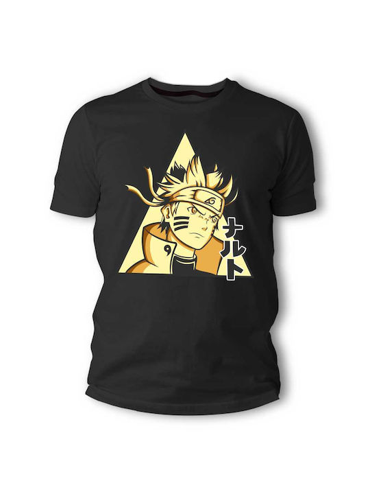 Frisky T-shirt Naruto σε Μαύρο χρώμα