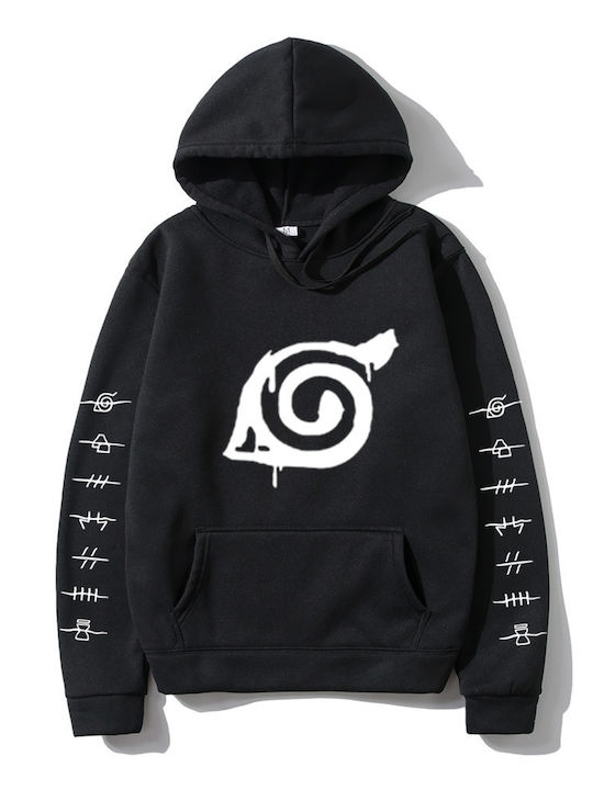 Frisky Hoodie Naruto Black