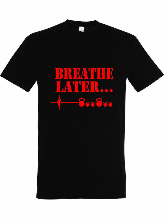 Later T-shirt Black Cotton