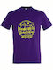 Life Tricou Violet Bumbac