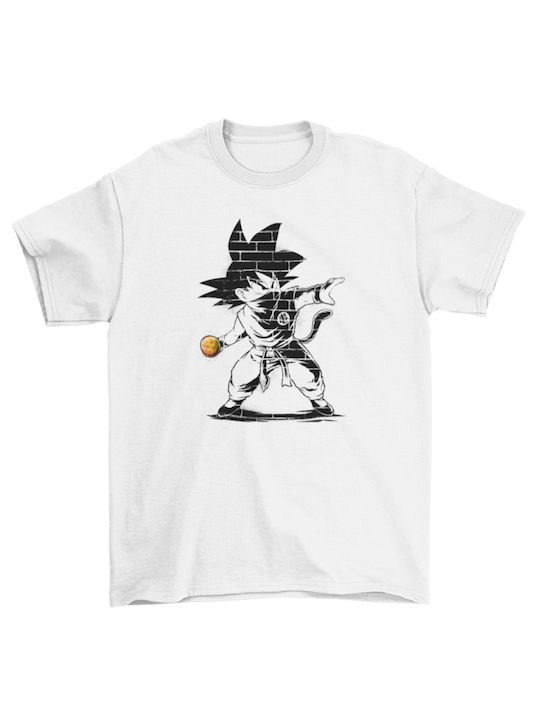 T-shirt Dragon Ball Weiß