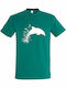 Design T-shirt Green Cotton