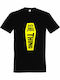 Life T-shirt Black Cotton