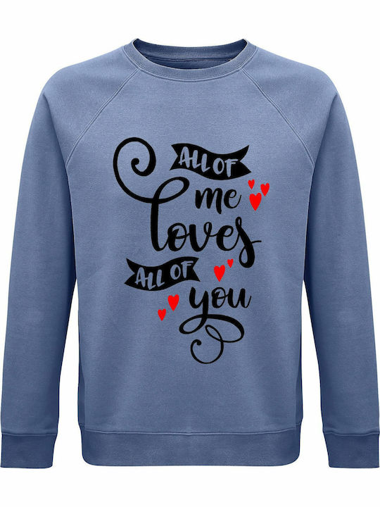 All Me Sweatshirt Blau