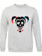 Harley Quinn Sweatshirt Gray