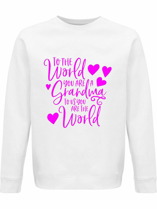 World You Sweatshirt White