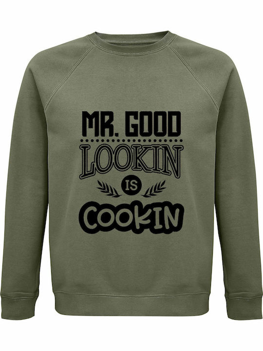 Mr Good Sweatshirt Khaki