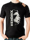 T-shirt Jimi Hendrix σε Λευκό χρώμα