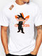 T-shirt Dragon Ball Son σε Λευκό χρώμα