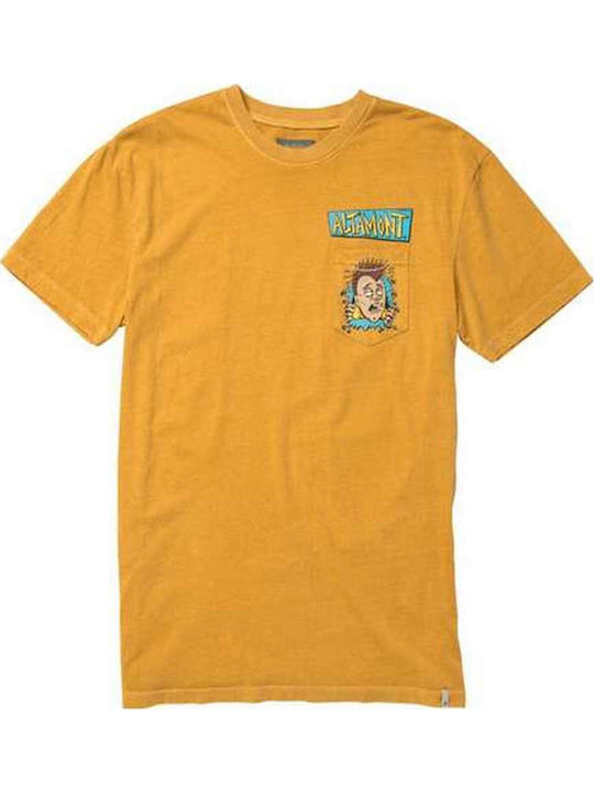 Altamont T-shirt Gelb Baumwolle