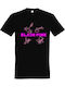 Blackpink Autograph Signatures Kpop T-shirt Μαύρο Βαμβακερό
