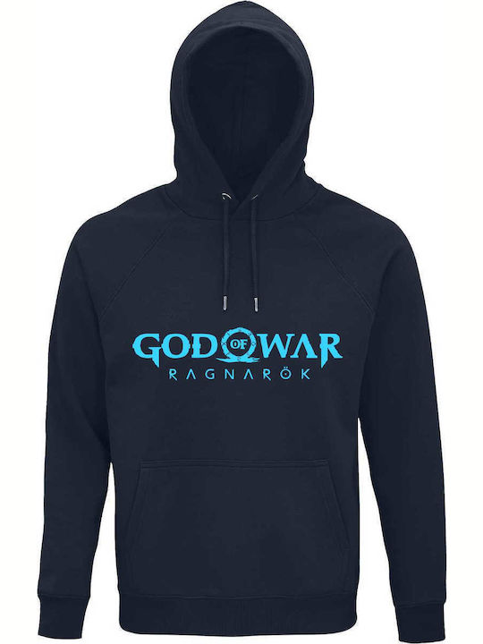 GOD God Of War Ragnarok Kapuzenpulli Blau
