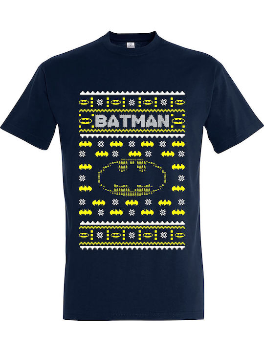 T-shirt Batman Blau Baumwolle