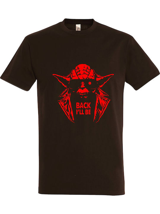 T-shirt Star Wars Brown