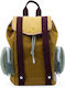 Sticky Lemon School Bag Backpack Junior High-High School Yellow