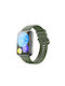 Solid Color Каишка Силикон Зелен (Huawei Watch Fit 2 - Хуавей Уотч Фит 2) EDA003144201I