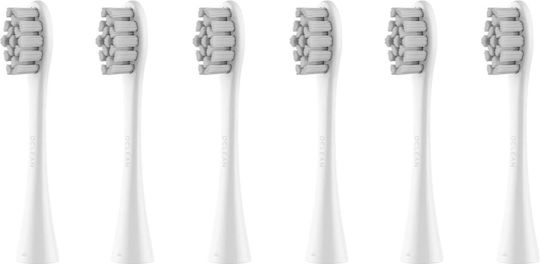 OClean Standard Clean Ersatzteile für Elektrische Zahnbürsten Weiß 6 Stück