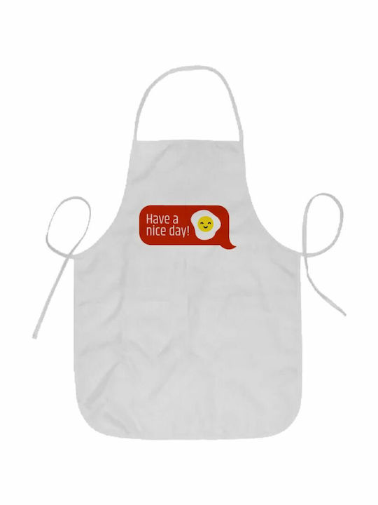 Koupakoupa Have a nice day Kids Apron White 45x45cm