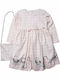 Kinderkleid Langärmelig Set mit Accessoires Rosa