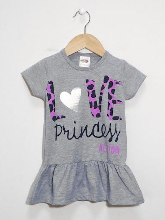 Cotton Planet Kids Dress Gray