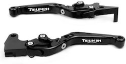 Set Brems-/Kupplungshebel für Motorräder Flexibel Einstellbar für Honda Tiger / XR für Triumph Tiger Schwarz TRI403 Set Brems-/Kupplungshebel für Motorräder Flexibel Einstellbar für Honda Tiger / XR für Triumph Tiger Schwarz TRI403