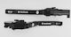 Set Manete Frână/Ambreiaj Motocicletă Manete de motocicletă Manete de motocicletă ajustabile pentru Suzuki XF650 Freewind Negre XF650FD