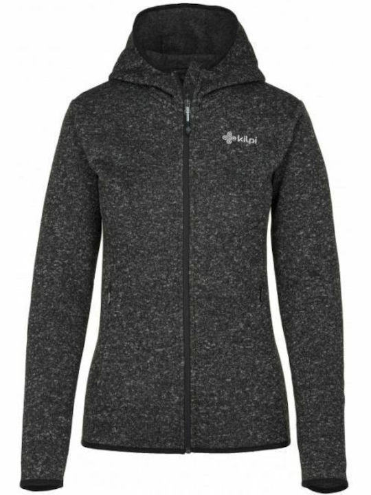 Kilpi Women's Knitted Cardigan with Zipper Black