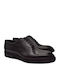Leder Herren Freizeitschuhe Schwarz