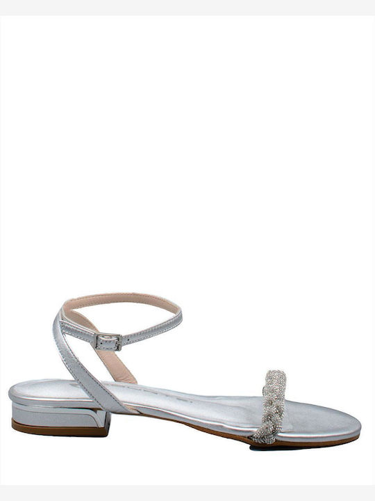 Mourtzi Leather Women's Flat Sandals with Strap...