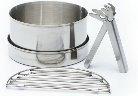 Kelly Kettle Σετ Μαγειρέματος για Camping 0.85ml 2τμχ