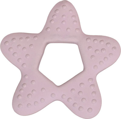 Filibabba Teether BPA Free made of Rubber for 0 m+ Pink 1pcs