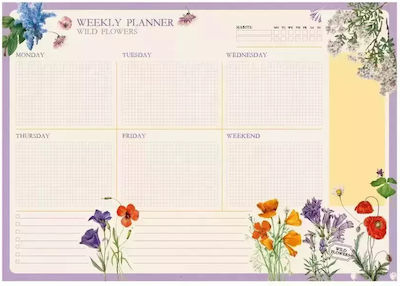 Grupo Erik BOTANICAL Weekly Planner Agenda 21x29cm