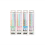 M&G Pencil HB with Eraser (Μiscellaneous colours)