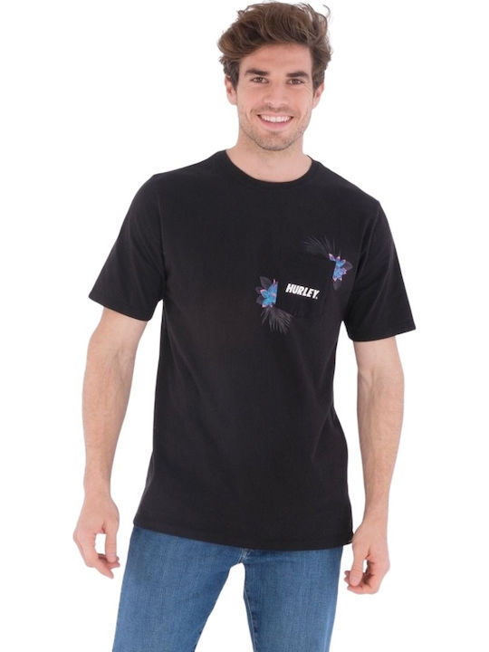 Hurley T-shirt Μαύρο