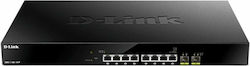 D-Link DMS-1100-10TP Managed L2 Switch with 8 Ethernet Ports and 2 SFP Ports