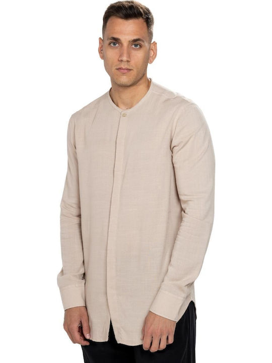 Langärmlig Hemd Beige