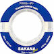 Sakana Fir de pescuit Fluorocarbon Auriu 100m / 0.3mm / 8.8kg