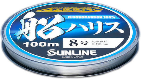 Sunline Πετονιά Ψαρέματος Fluorocarbon Διάφανη 100m / 0.37mm