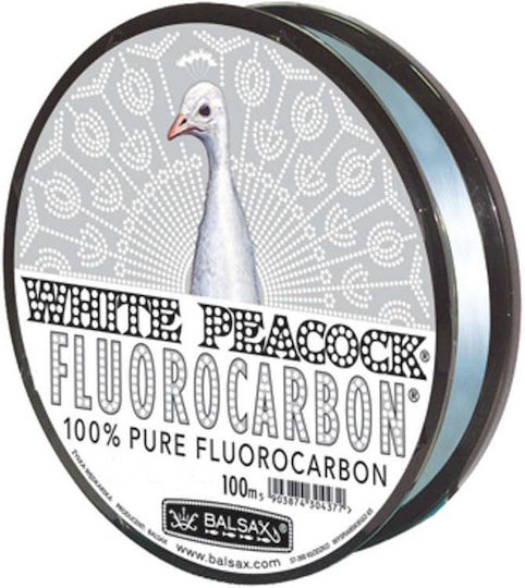 Balsax Πετονιά Ψαρέματος Fluorocarbon Λευκή 100m / 0.3mm / 8.17kg