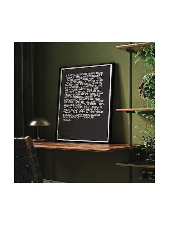 Walls Wooden Frame Poster 20x30cm